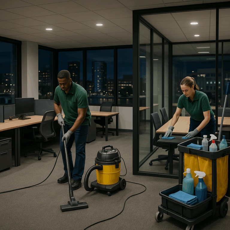 weekend and overnight cleaning services