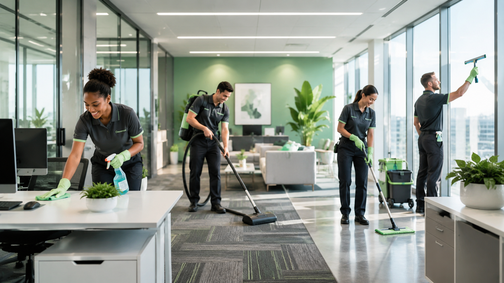 commercial cleaning checklist