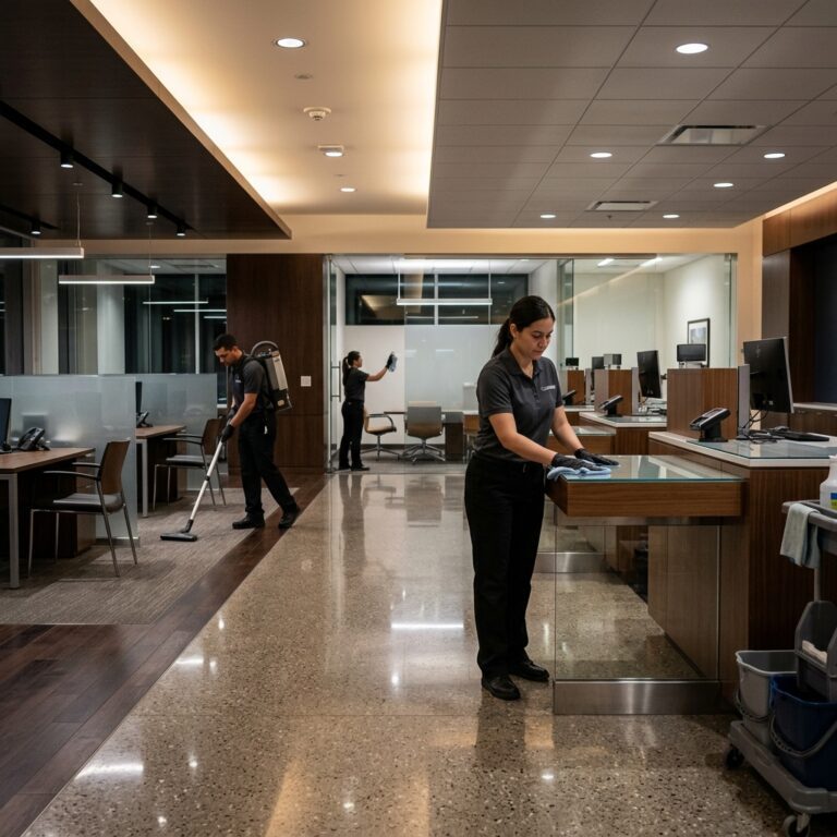 bank cleaning services